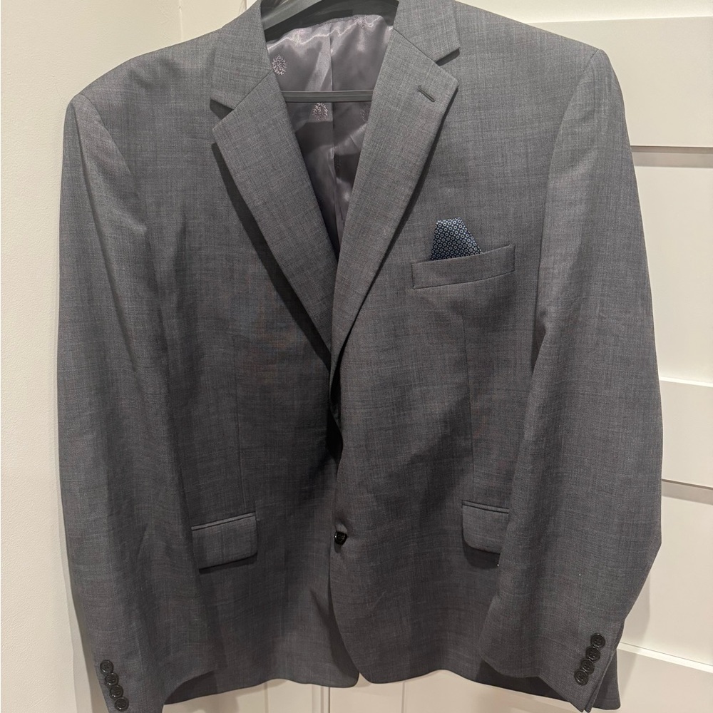 Ralph Lauren Gray Suit (52R and 46Wx30L)